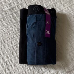 Men's Boxer Briefs - Black and Blue